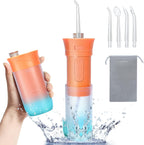 Oralni irigator sa četiri nastavka i teleskopskim mehanizmom