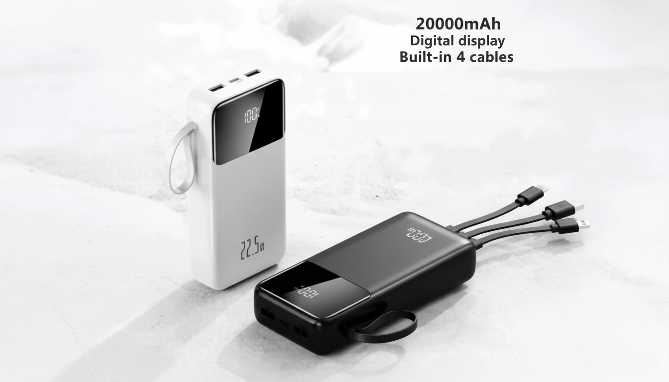 Prenosivi Punjač Power Bank – Eksterna Baterija za Telefon, Tablet i Brzo Punjenje