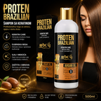 Proten Brazilian Šampon sa Keratinom – Profesionalna Keratin Care Nega za Sjajnu, Glatku i Obnovljenu Kosu