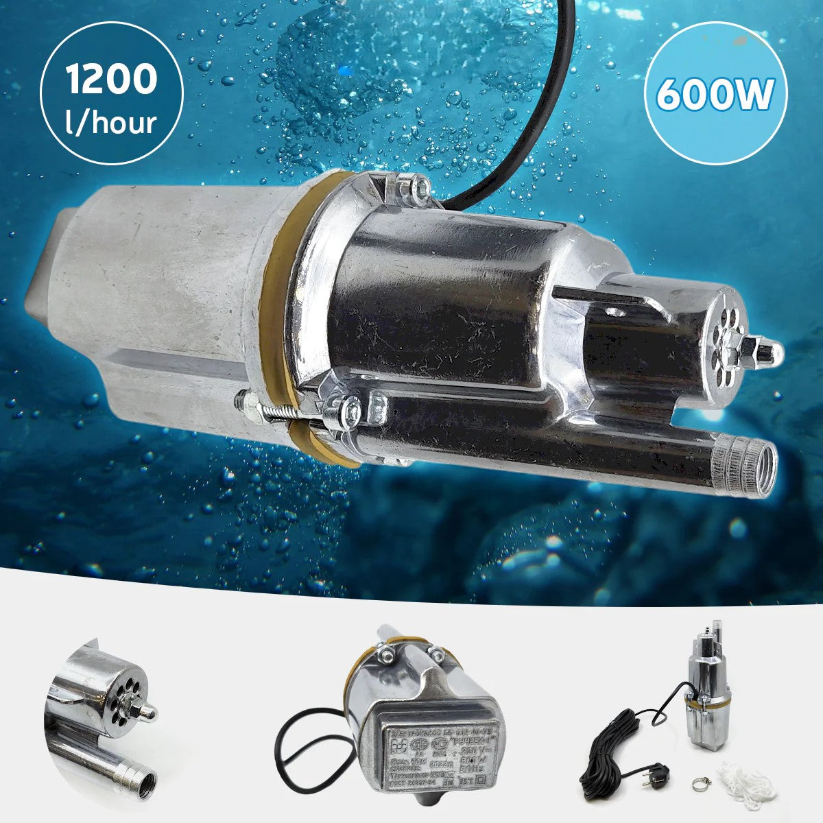 Pumpa za vodu Ruska potapajuca pumpa