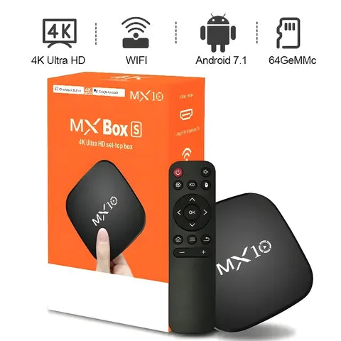 Smart Tv Box MX 10 pro 4k Ultra HD Android 13 5G 128G/512G