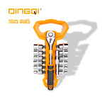 DINGQI Set Gedora 12 delova – 1/2" Račna sa Brzim Otpuštanjem