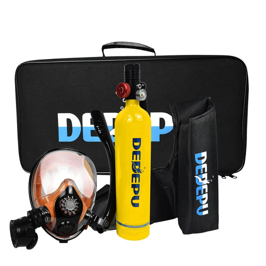 Set za ronjenje sa bocom 0.5L, maskom i pumpom