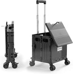 Sklopiva Kolica za Kupovinu sa 360° Točkovima i Teleskopskom Ručkom