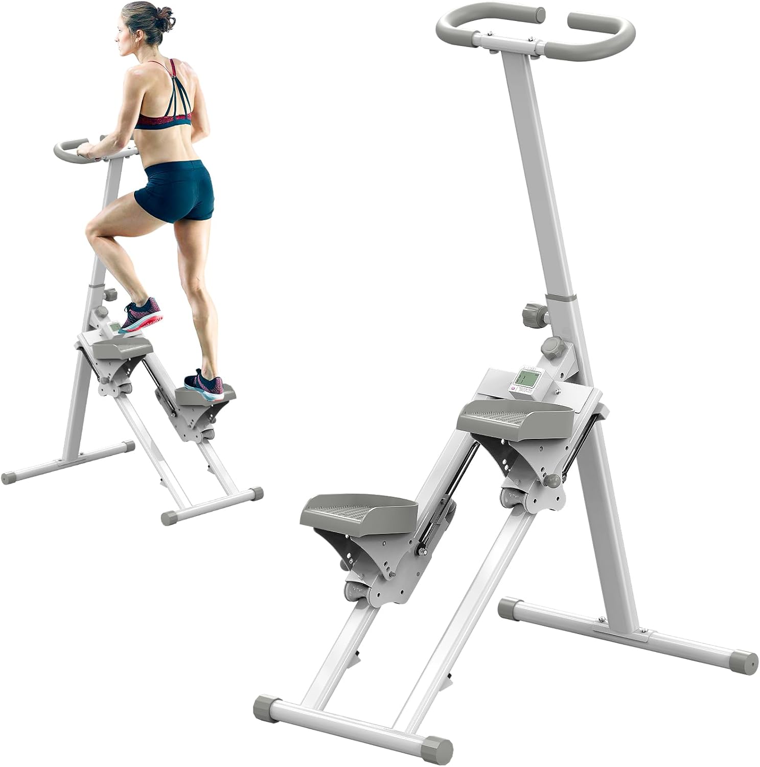 Sklopivi Stair Stepper za Kućno Vežbanje – Vertical Climber Sprava za Kardio, Mršavljenje i Trening Celog Tela