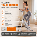 Sklopivi Stair Stepper za Kućno Vežbanje – Vertical Climber Sprava za Kardio, Mršavljenje i Trening Celog Tela