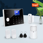 Smart WiFi GSM Alarm sa SIM Karticom i Ugrađenom Baterijom – Bežični Kućni Alarmni Sistem za Dom i Lokal