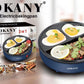 Sokany 3 u 1 mini električni gril tiganj