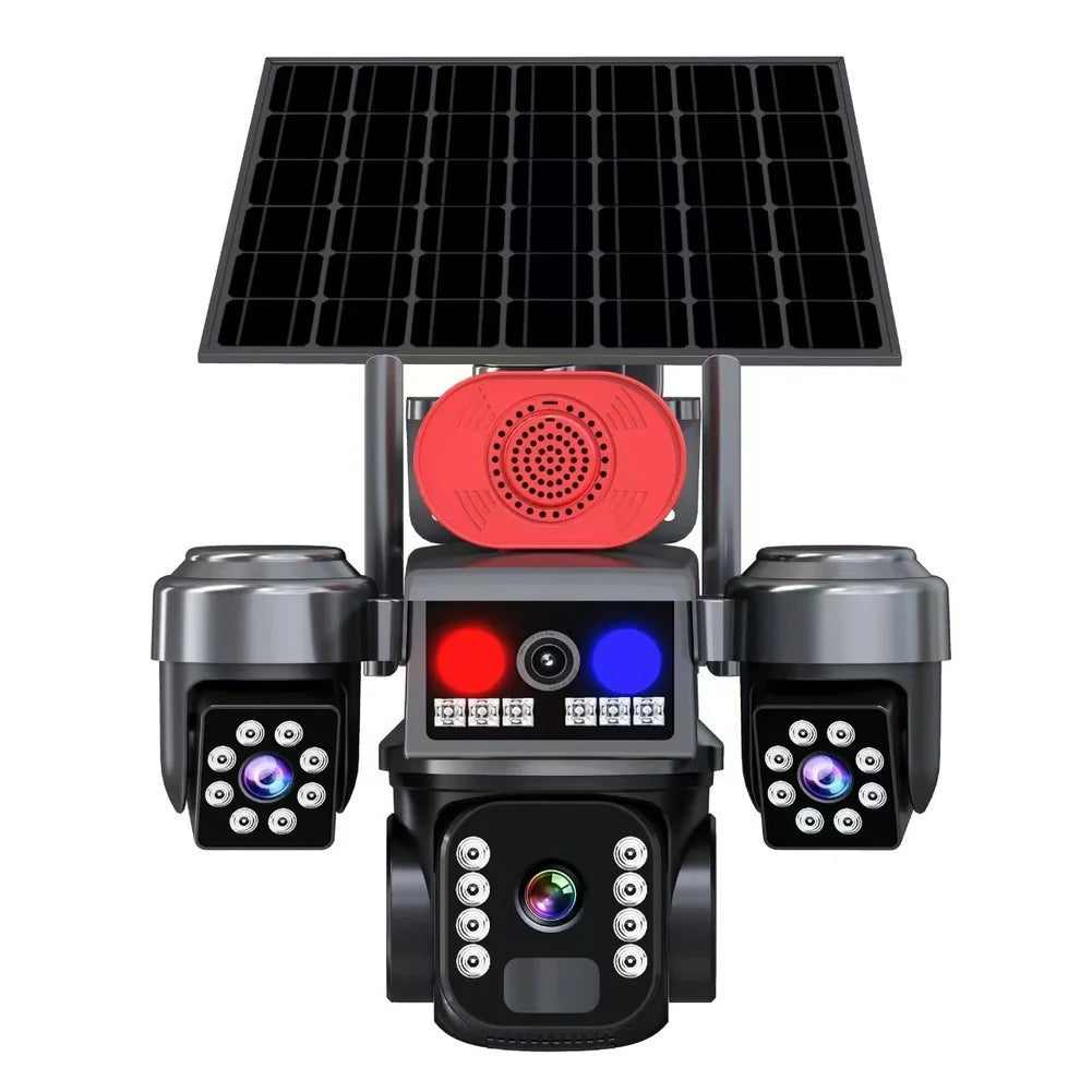 Solarna PTZ Kamera sa tri sočiva 4G 25mpix