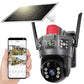 Solarna Ip PTZ kamera ELITA 25MP 3 sociva i 3 kamere 4G