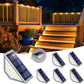 Solarne lampe za stepenište 2 komada