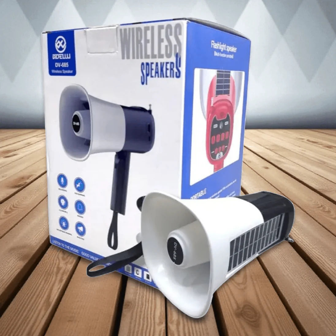 Solarni Bluetooth Zvučnik Megafon DV-685