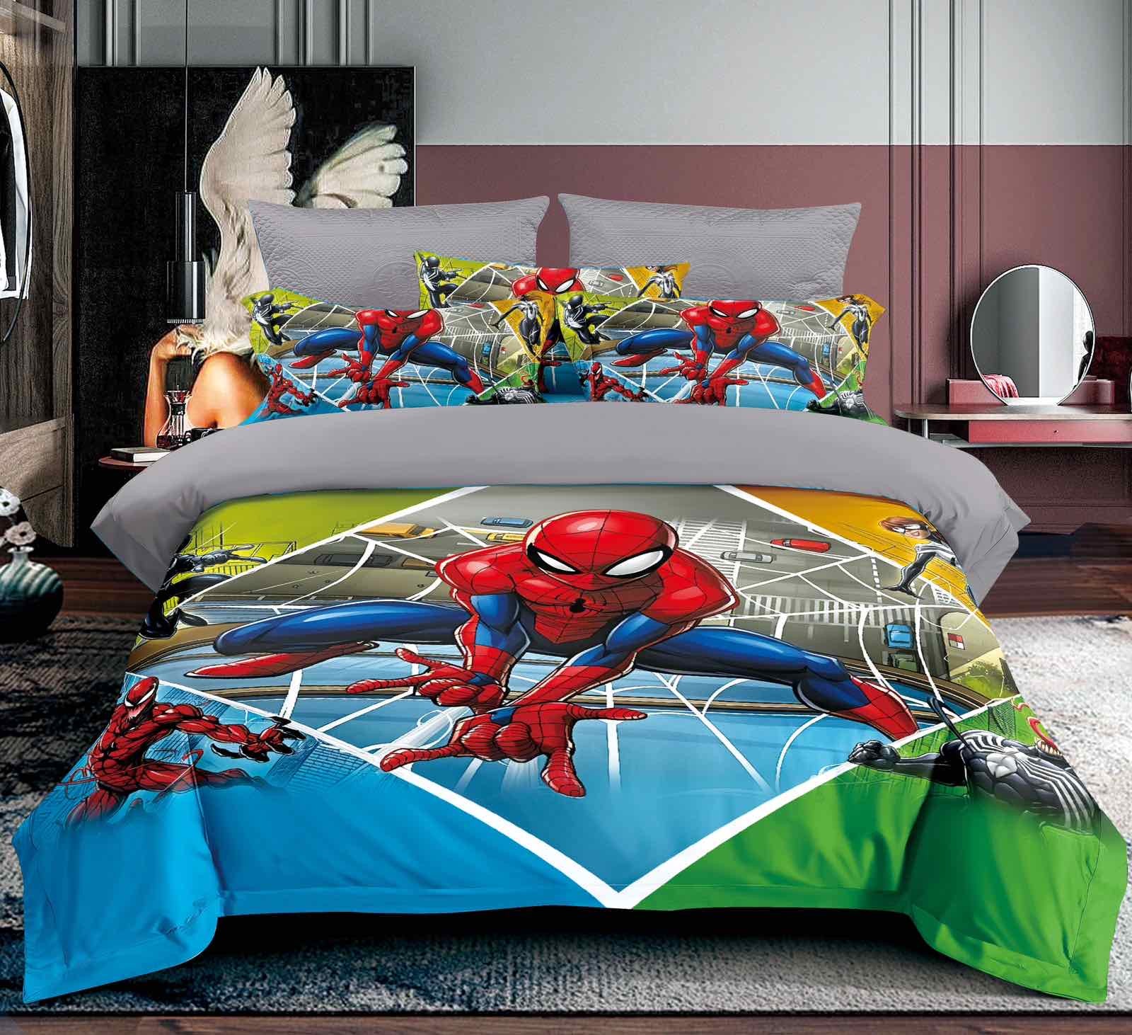 Spider-Man Dečija 5D Posteljina – Mekana i Udobna Posteljina za Decu