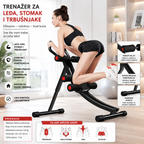 Leđa, Stomaka i Trbušnjaka – Multifunkcionalni Trenažer za Kućni Fitness i Jačanje Abdomena