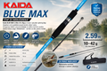 Štap za Varaličarenje Kaida BLUE MAX 2.59m 10–42g – Snažan i Precizan Spinning Štap za Grabljivice