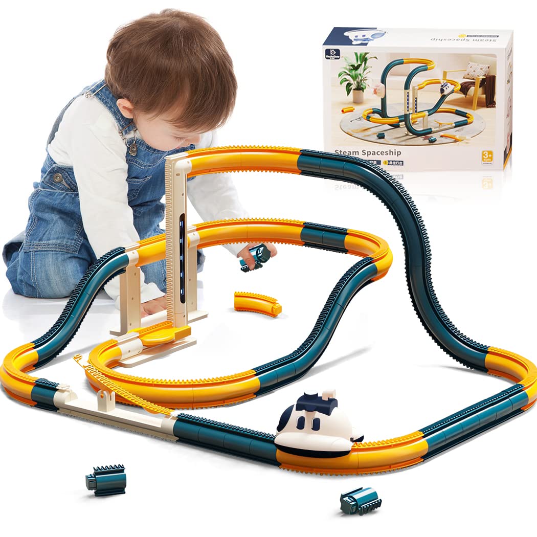 Svemirski brod koji ispušta dim