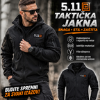 Taktička Jakna 5.11 – Muška Outdoor Jakna sa Kapuljačom i Više Džepova