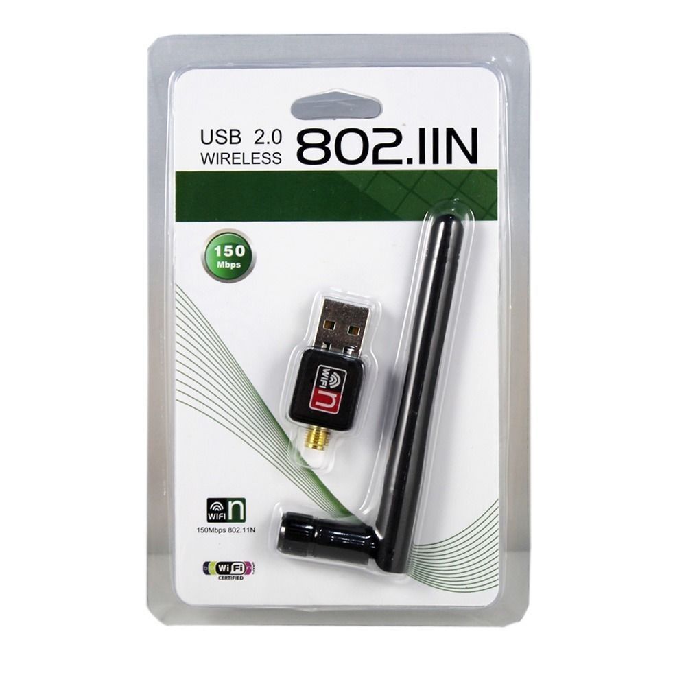USB WiFi Adapter 150 Mbps sa Antenom – Bežični Mrežni Adapter za Brz i Stabilan Internet