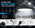 Ultra Jake UFO LED Industrijska Lampa – Profesionalna LED Rasveta za Hale, Magacine, Radionice i Industrijske Prostore | Jako i Štedljivo Osvetljenje