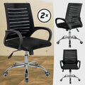 Uredska Stolica 2 Komada – Set Ergonomskih Stolica za Kancelariju i Rad od Kuće | Udobne i Stabilne
