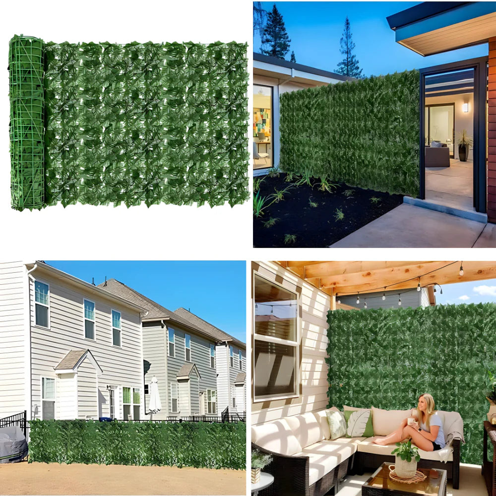 Veštačka živa ograda lišće 3m x 1m