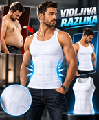 Slim n Lift Muški Steznik – Stežuća Majica za Oblikovanje Torza