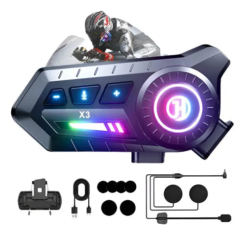 X3 Moto Komunikator za Kacigu – Bluetooth Slušalice sa Mikrofonom