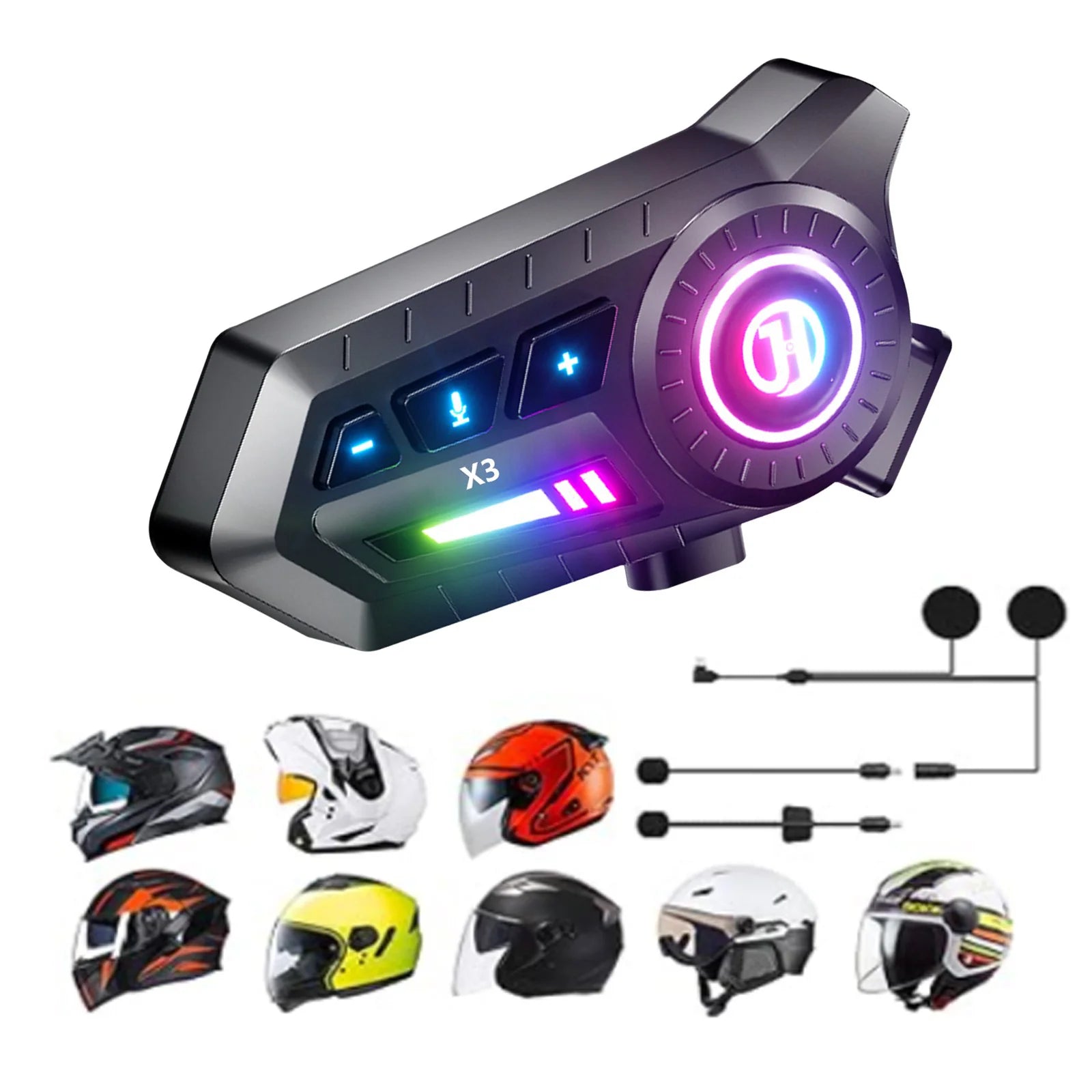 X3 Moto Komunikator za Kacigu – Bluetooth Slušalice sa Mikrofonom