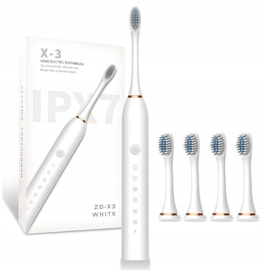 X3 Električna Četkica za Zube – 4 Nastavka