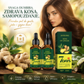 a Đumbirom – Serum Protiv Opadanja Kose za Jačanje Korena i Podsticanje Rasta | 1+1 GRATIS