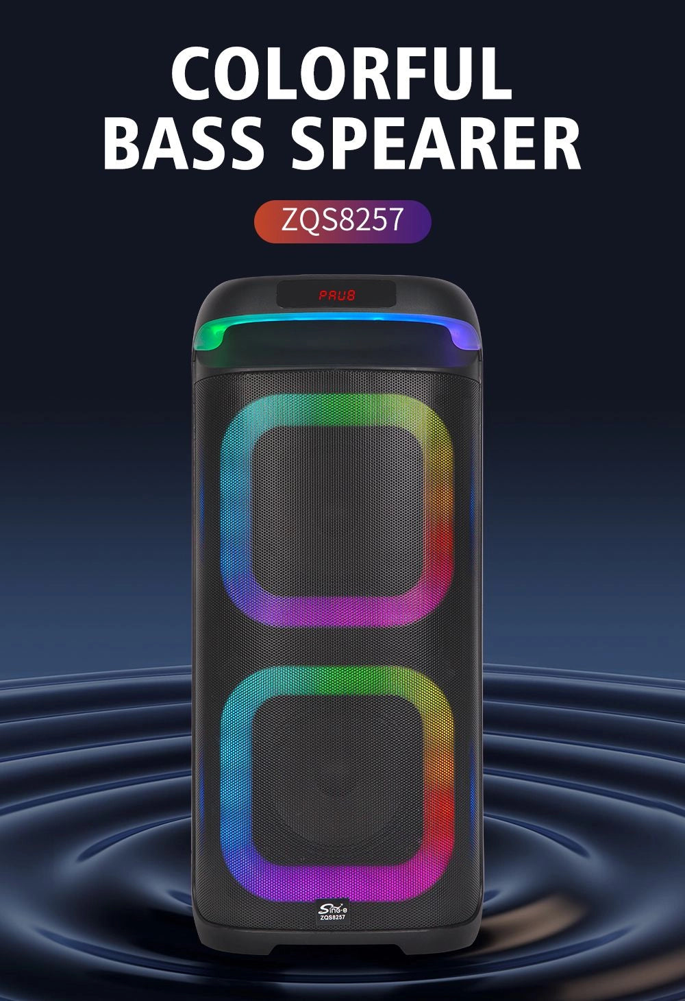 Bluetooth zvucnik karaoke ZQS8257