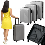 ABS Kofer Set 3/1 sa Točkićima – Lagani i Izdržljivi Putni Koferi sa Teleskopskom Ručkom