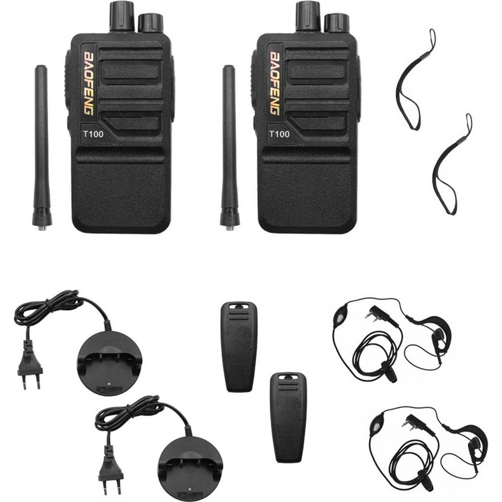 Baofeng radio stanica T-100 set 2kom