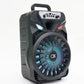 Bluetooth zvucnik karaoke 8 inca sa led svetlom