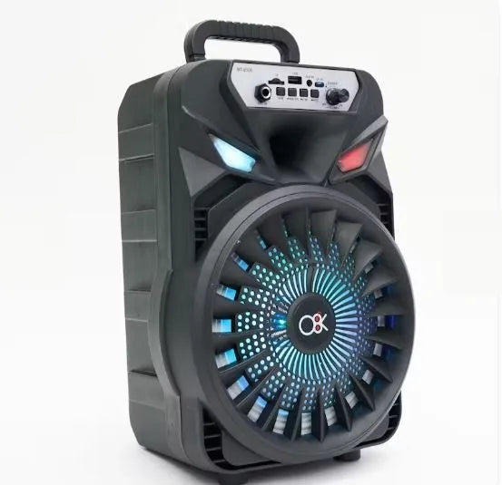 Bluetooth zvucnik karaoke 8 inca sa led svetlom