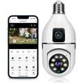 Dupla Kamera Sijalica za Video nadzor WiFi Roto 8MP
