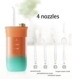 Oralni irigator sa četiri nastavka i teleskopskim mehanizmom