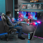 RGB Gaming Sto sa LED Osvetljenjem – Gejmerski Sto za PC