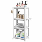 Polica za Kupatilo sa 4 Nivoa – Organizacija i Stil za Vaš Prostor