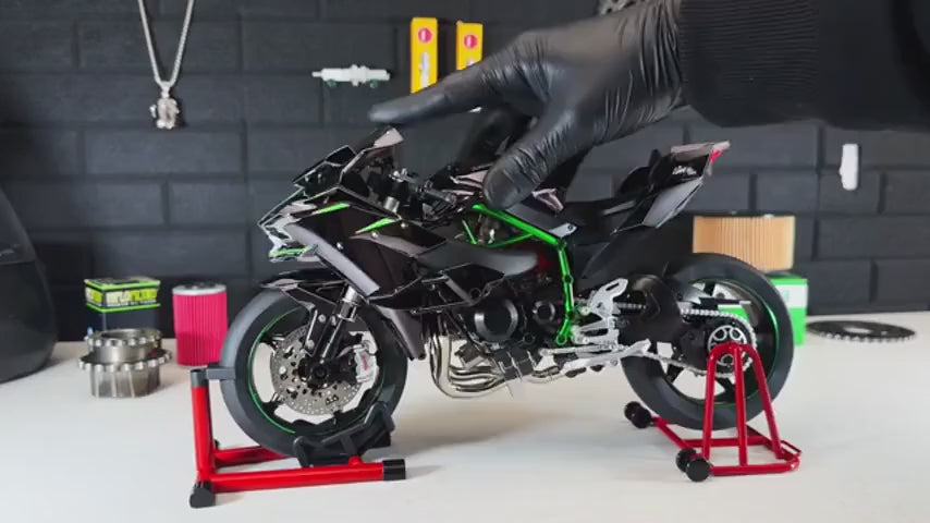 Kawasaki Ninja H2R Miniatura Motora