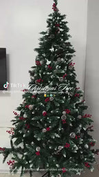 Novogodisnja Jelka Sisarke Crvene Bobice 120,150,180,210,240