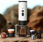 prenosiva espresso mašina, 3u1 espresso mašina, 12V aparat za kafu, putni aparat za espresso, espresso mašina za auto, aparat za kafu sa grejanjem, LCD espresso mašina, mini aparat za kafu, prenosivi aparat za kafu, aparat za kapsule, espresso u automobilu, putovanja i kampovanje, auto oprema, kuhinjski gadgeti, aparat za kafu