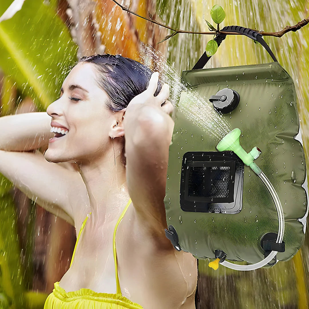 Solarni tus za kampovanje 20l