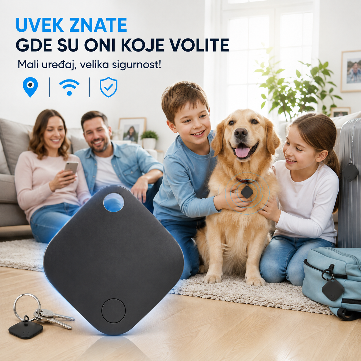 Apple AirTag Smart tag GPS pracenje