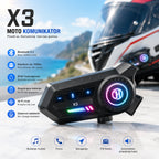 X3 Moto Komunikator za Kacigu – Bluetooth Slušalice sa Mikrofonom