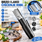 Električni Aparat za Čišćenje Ribe – Aku/Ručni Čistač Riblje Krljušti za Brzu Pripremu Ribe