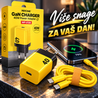 Super Brzi Punjač 40W za Mobilni Telefon – USB Type-C Fast Charger