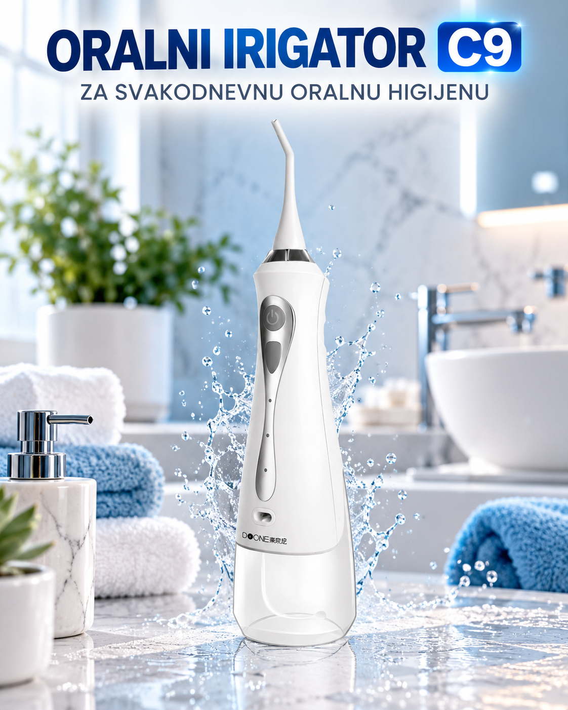 Aparat za ispiranje zuba Oralni Irigator C9