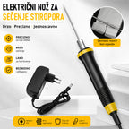 Električni Nož za Sečenje Stiropora – Precizan Termalni Rezač za Stiropor, Sundjer i Izolaciju