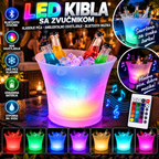 LED Kibla sa Bluetooth Zvučnikom – RGB Ambijentalno Osvetljenje i Muzika